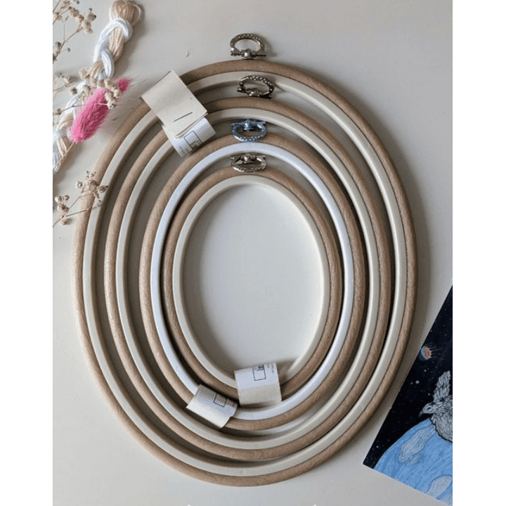 Oval Flexi Hoop Nurge 230-8 Sand