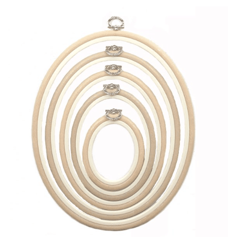 Oval Flexi Hoop Nurge 230-8 Sand