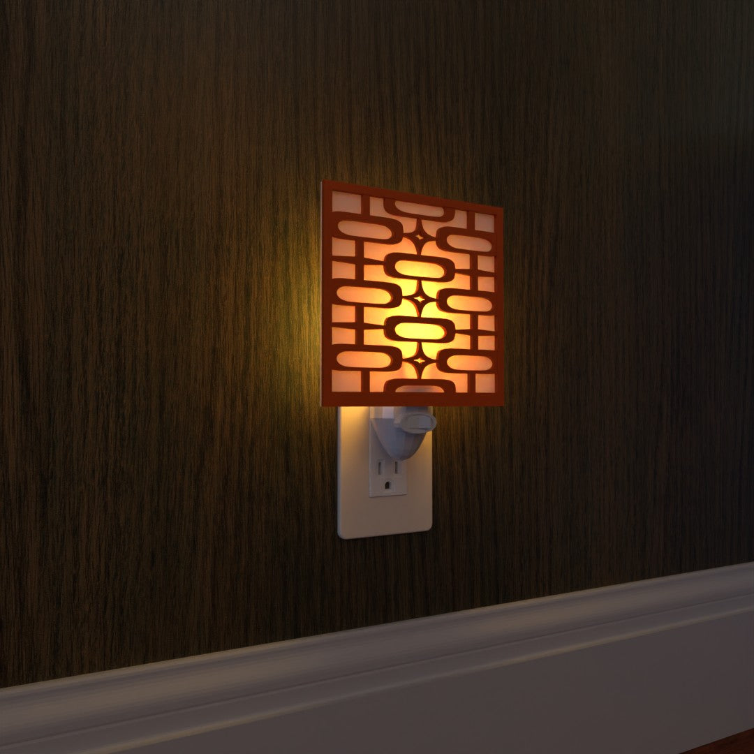 Atomic Ovals Night Light