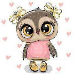 Owl Nika CS2374 7.9 x 7.9 inches Wizardi Diamond Painting Kit