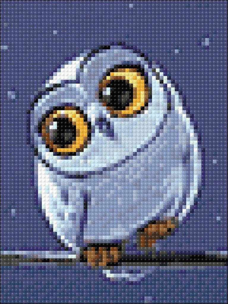 Owlet CS278 5.9 x 7.9 inches Crafting Spark Diamond Painting Kit