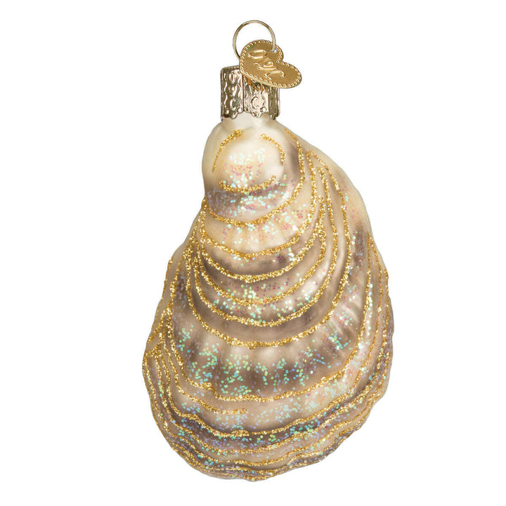 Old World Christmas Oyster with Pearl Blown Glass Ornament