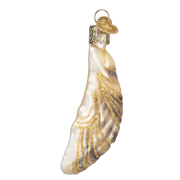Old World Christmas Oyster with Pearl Blown Glass Ornament