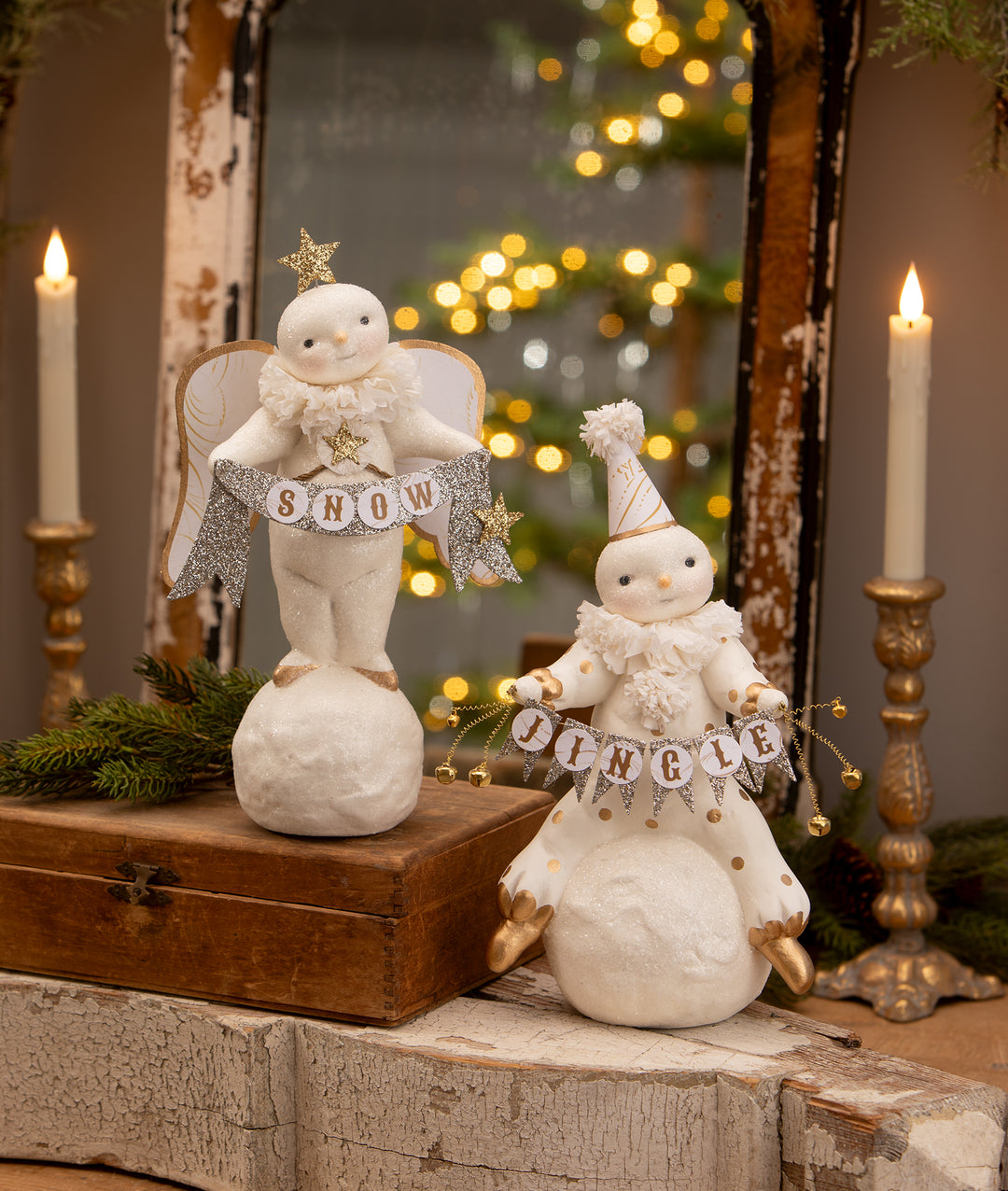 Snow Angel on Snowball by Bethany Lowe Designs, image 4