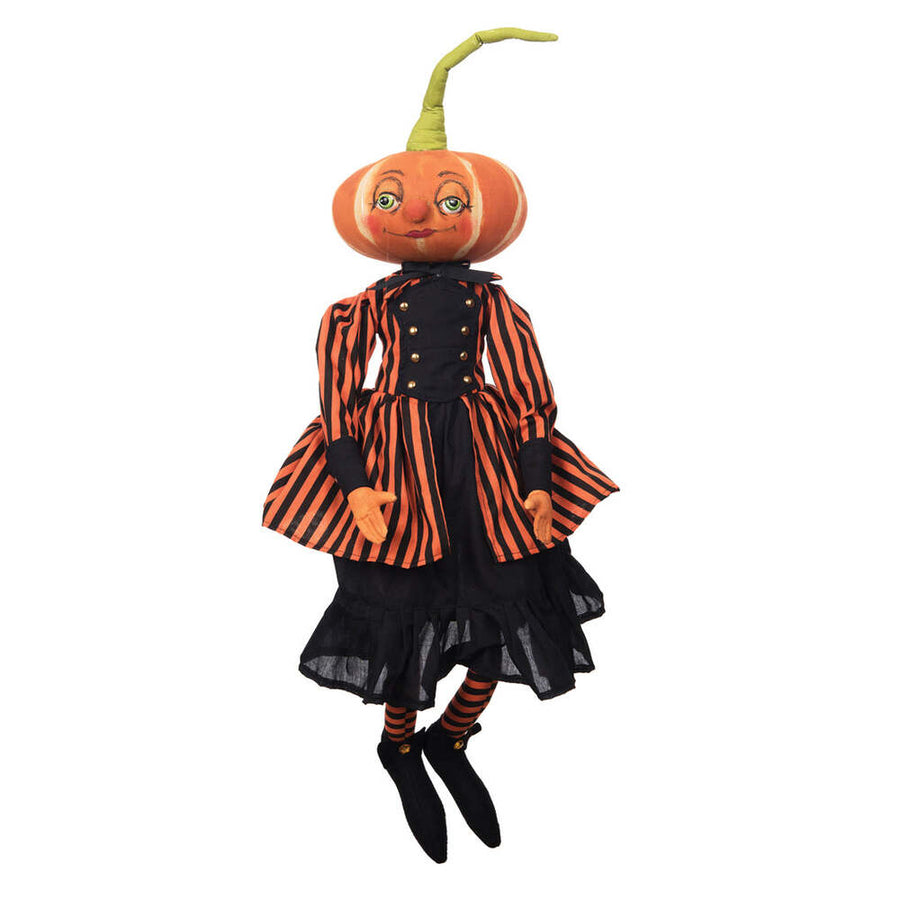 Padma Pumpkin Gathered Traditions Art Doll by Joe Spencer 