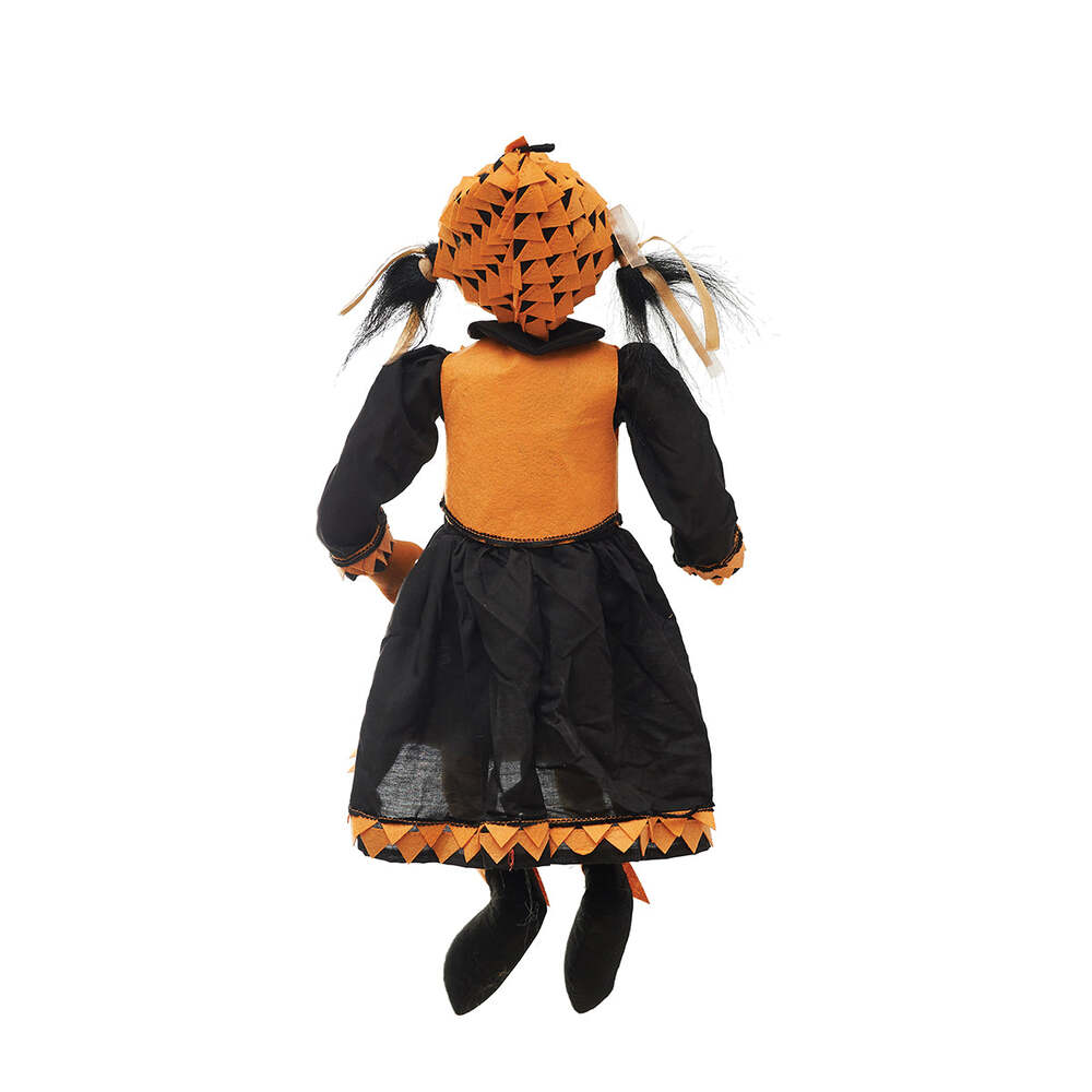 Paige Pumpkin Gathered Traditions Art Doll by Joe Spencer 1