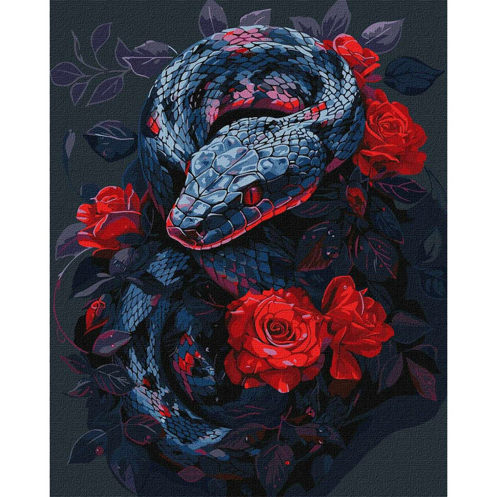 Painting by Numbers kit A dangerous rose KHO5146