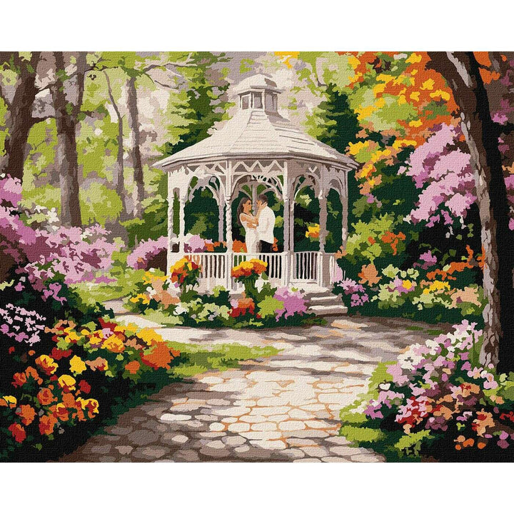 Painting by Numbers kit A flower meadow KHO2909