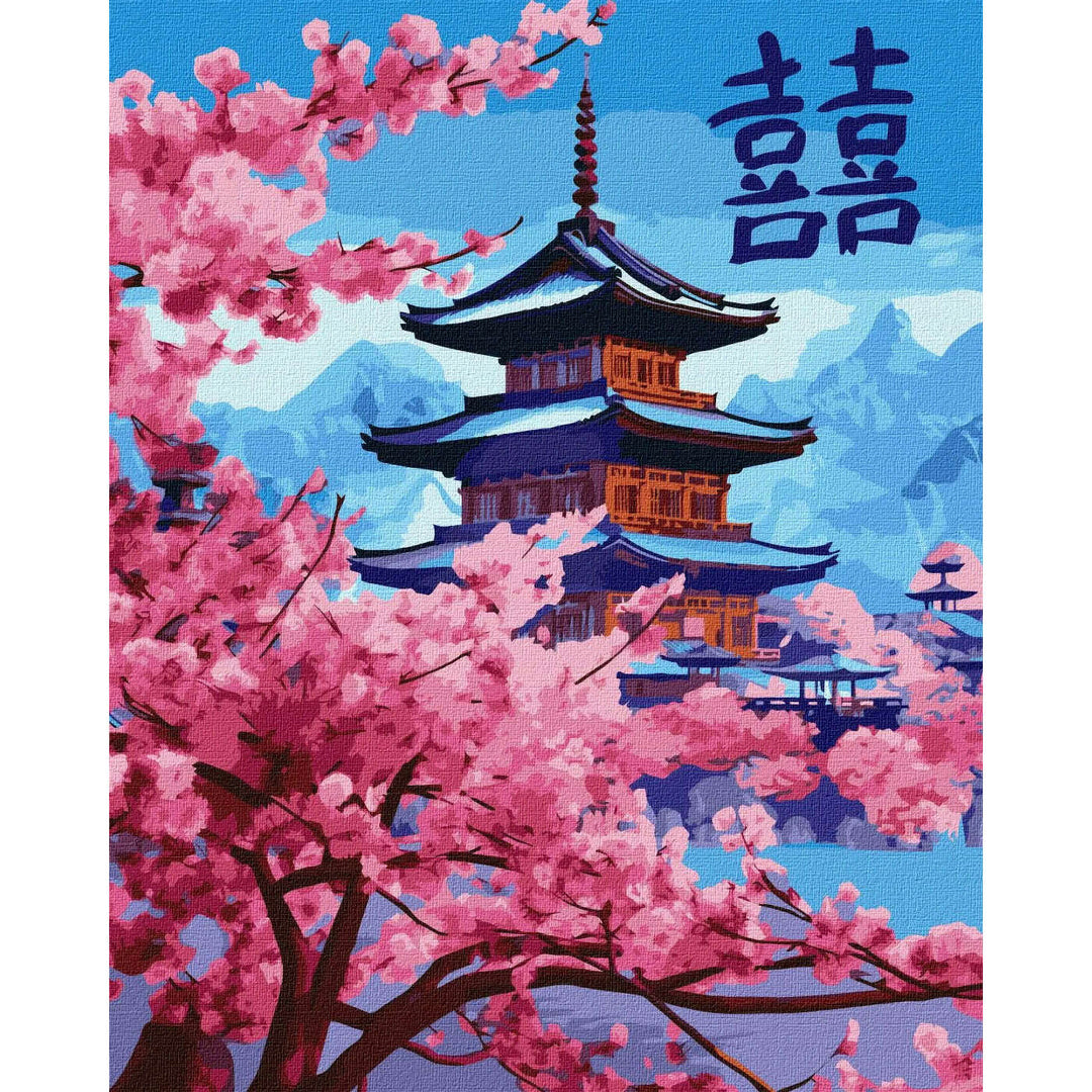 Painting by Numbers kit A moment of admiration KHO2901