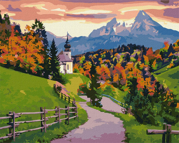 Painting by Numbers kit Autumn silence KHO2874