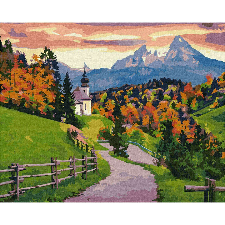 Painting by Numbers kit Autumn silence KHO2874