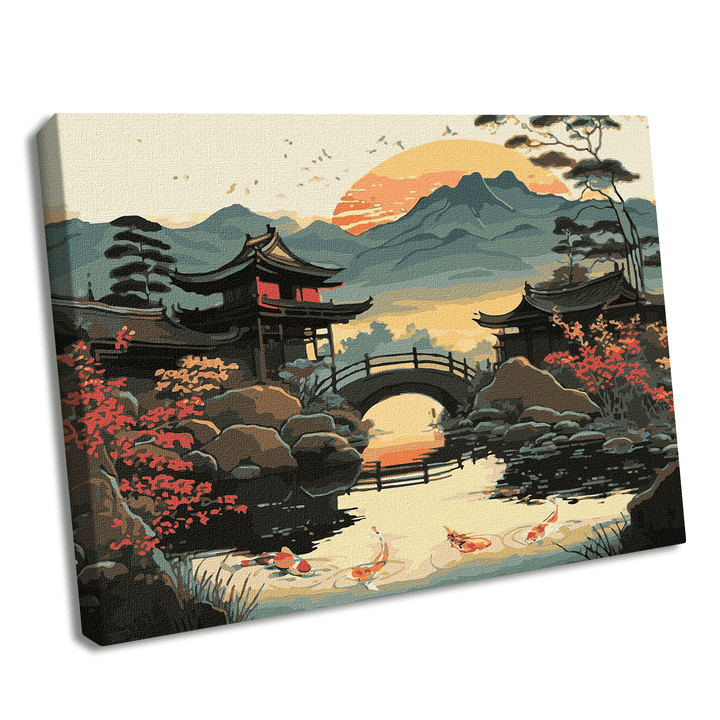 Painting by Numbers kit Beautiful East KHO2890