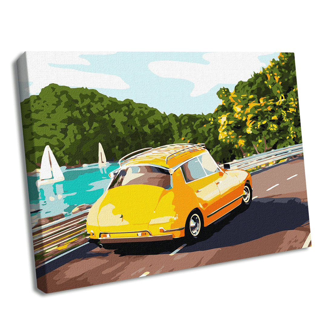 Painting by Numbers kit Bright journey KHO2523