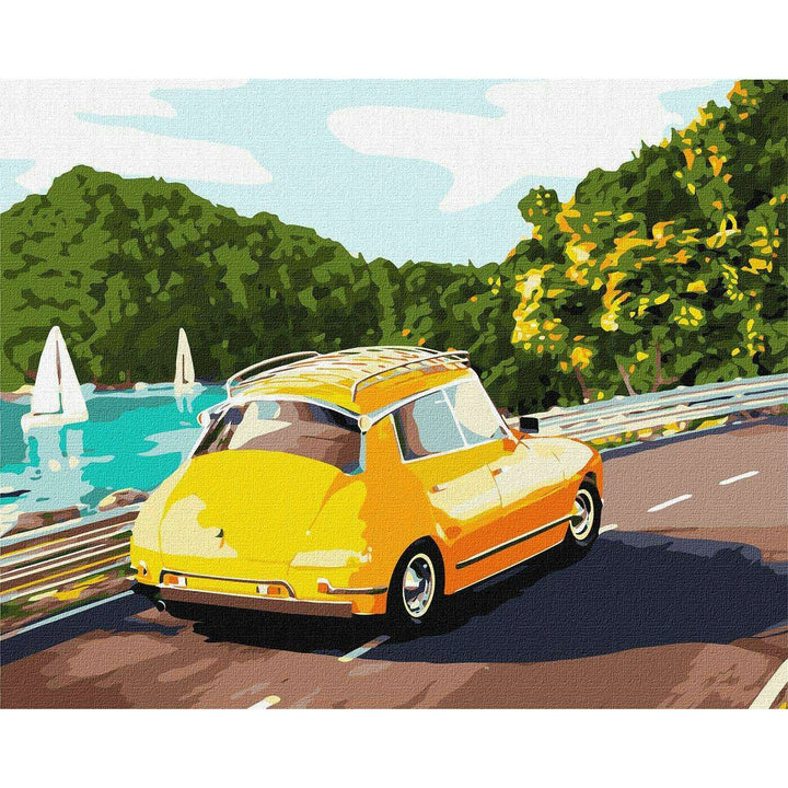 Painting by Numbers kit Bright journey KHO2523