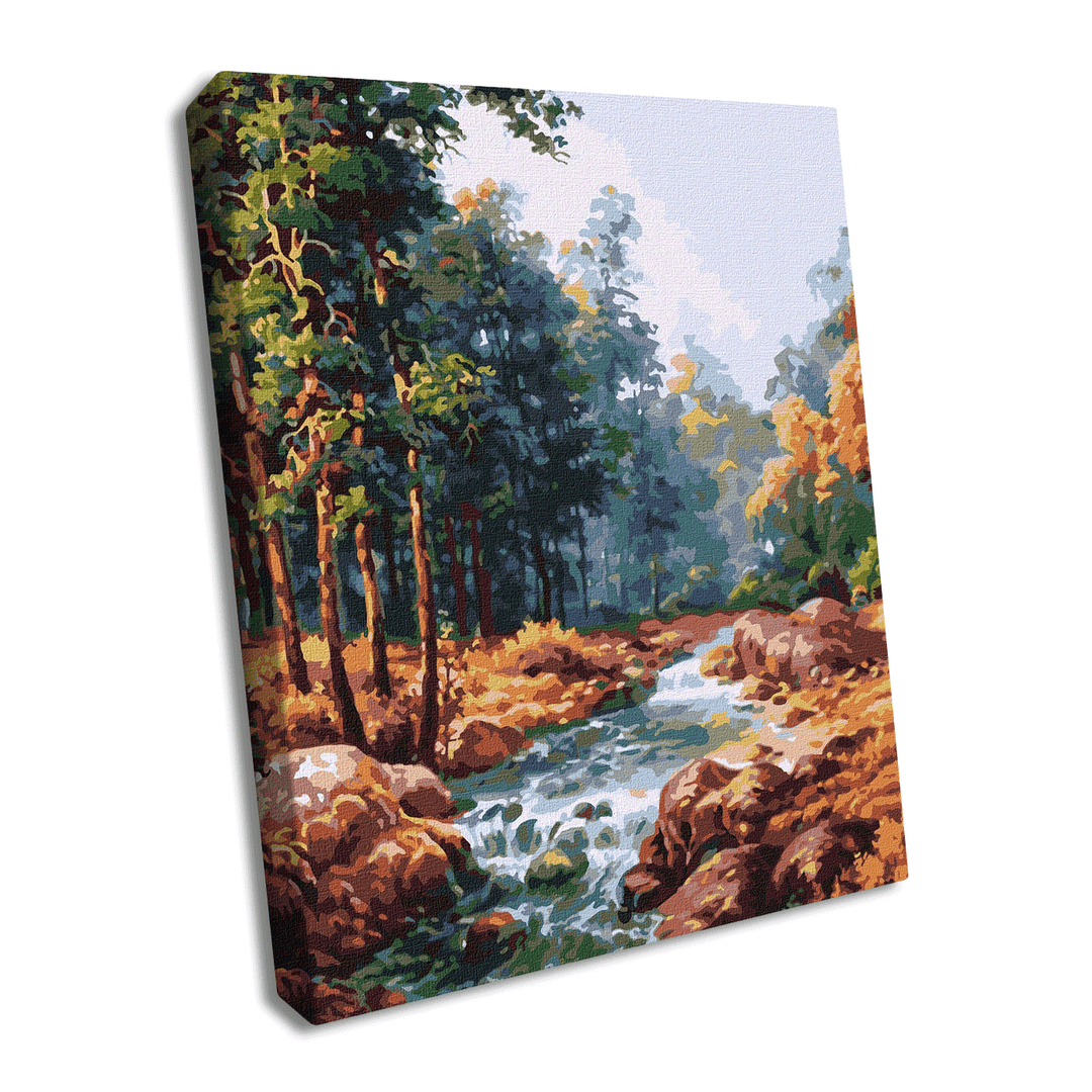 Painting by Numbers kit Carpathian watershed KHO2882