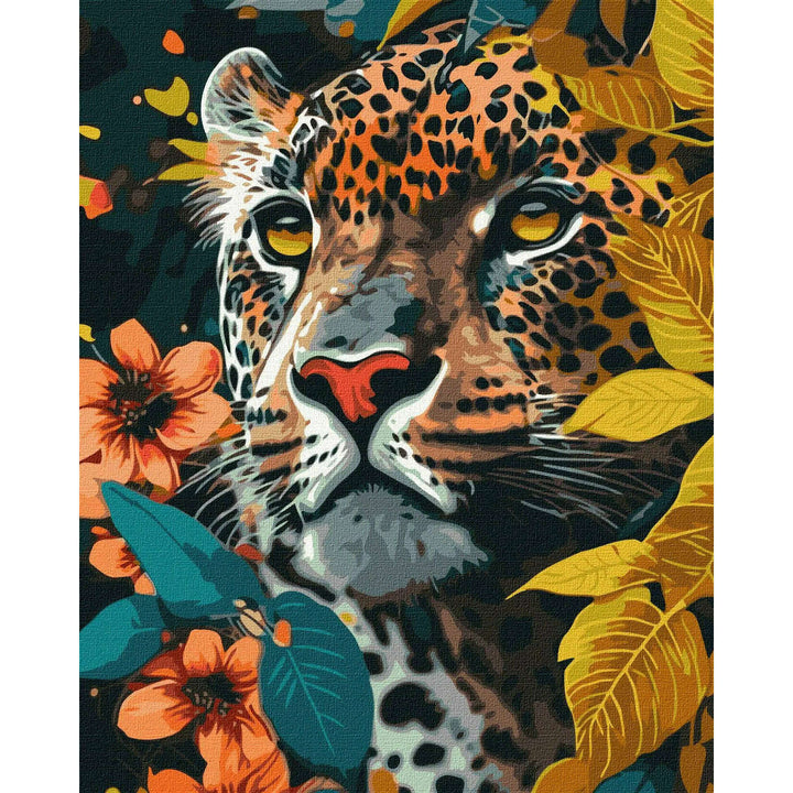 Painting by Numbers kit Dangerous predator with extra metallic paints  KHO6528