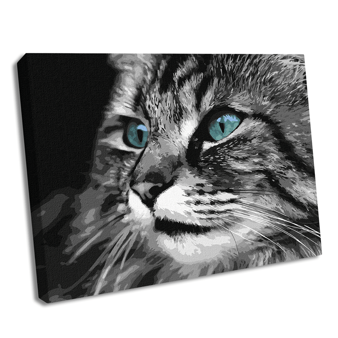 Painting by Numbers kit Emerald look KHO4386