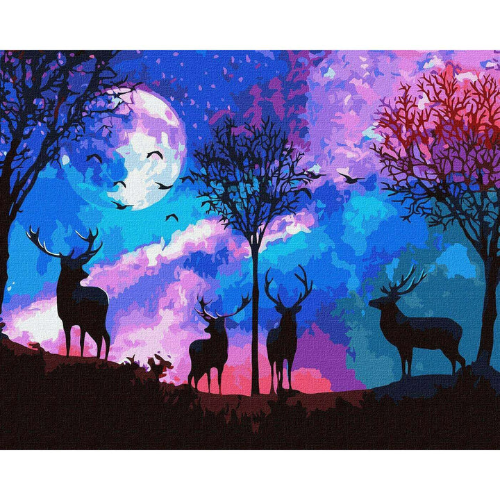 Painting by Numbers kit Fabulous forest KHO5027