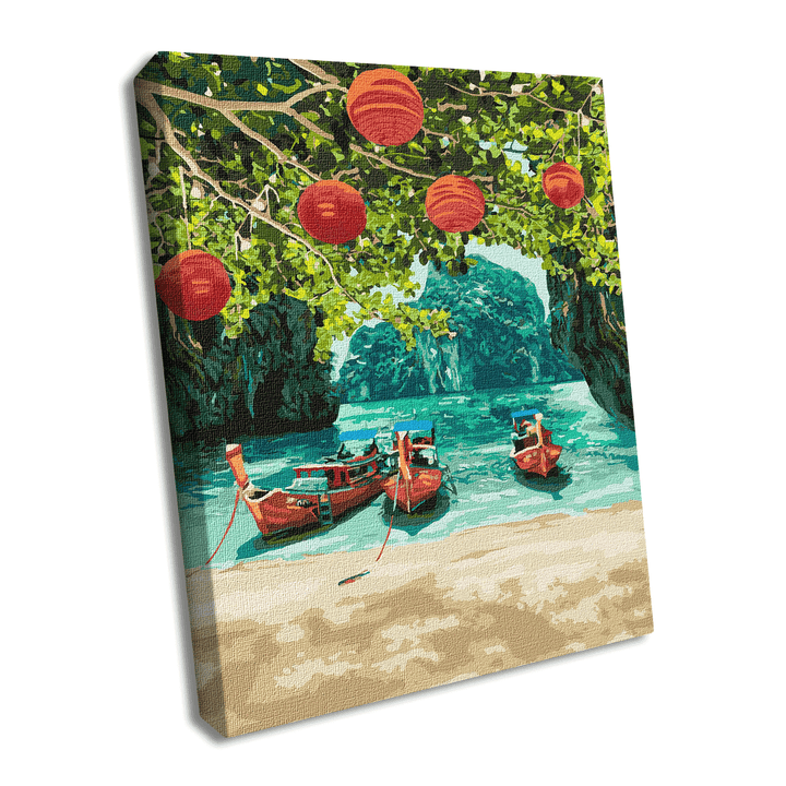 Painting by Numbers kit Holidays in Thailand KHO2291