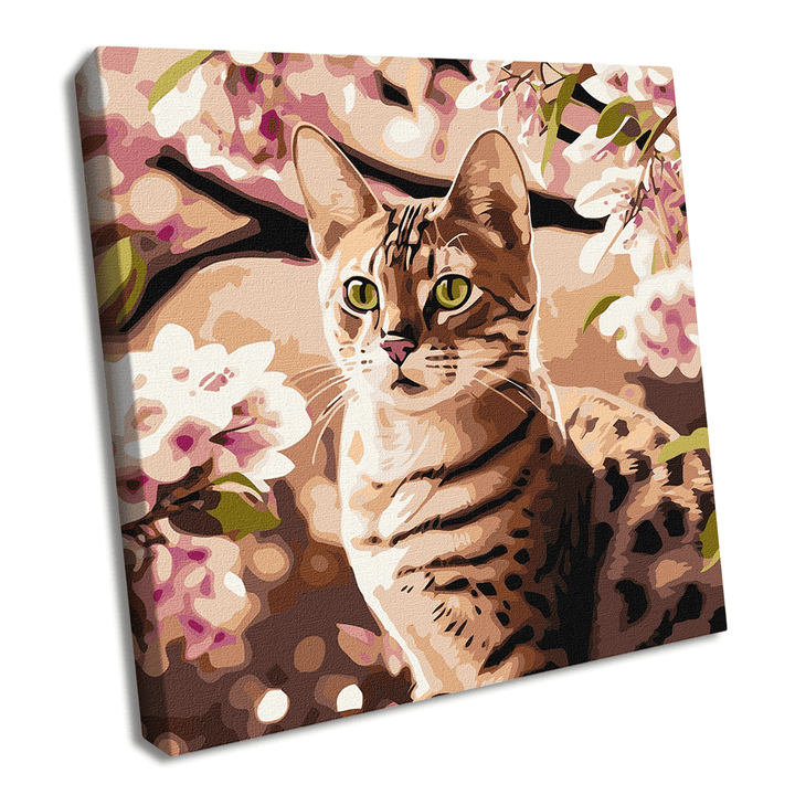 Painting by Numbers kit Kitten in the garden KHO6513