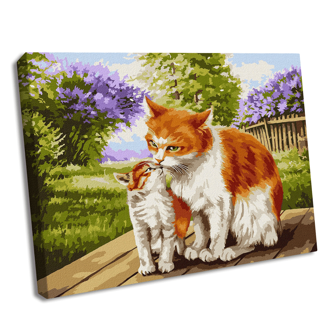 Painting by Numbers kit Mother's warmth KHO6511