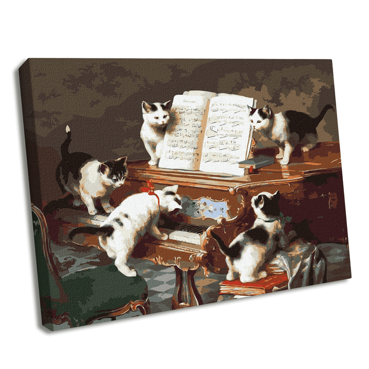 Painting by Numbers kit Music pause KHO4343