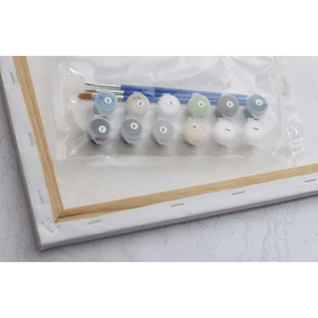 Painting by Numbers kit Music pause KHO4343