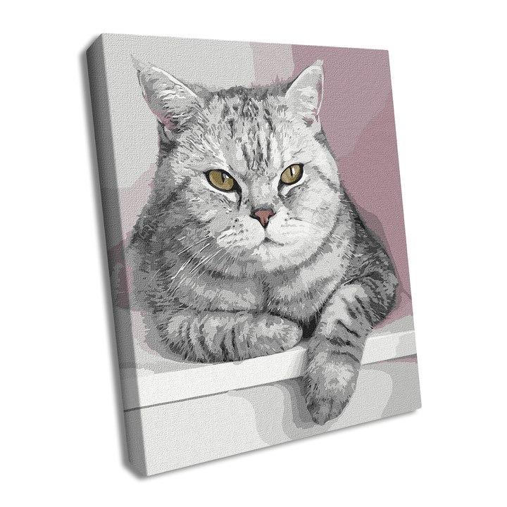 Painting by Numbers kit My furry friend KHO4201