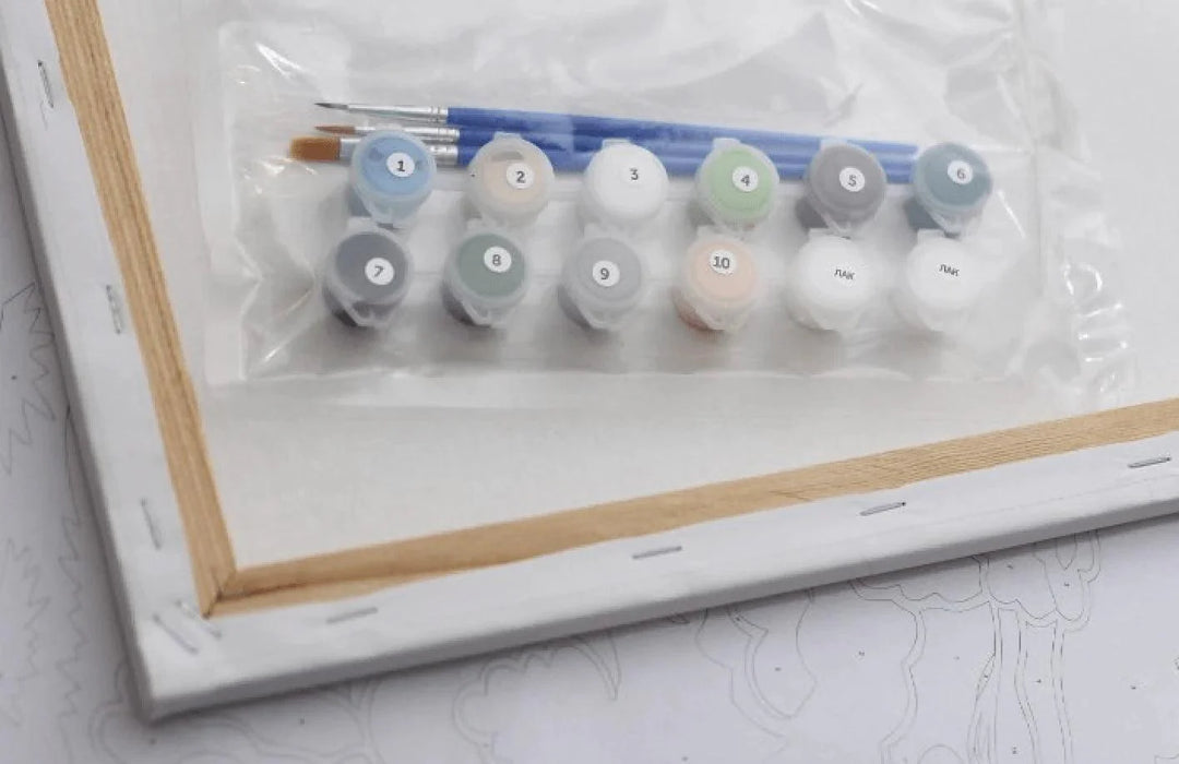 Painting by Numbers kit On a walk KHO4371