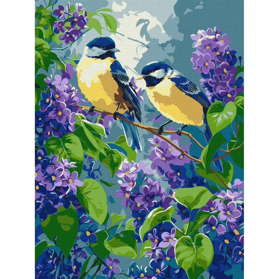 Painting by Numbers kit Spring duet KHO6654