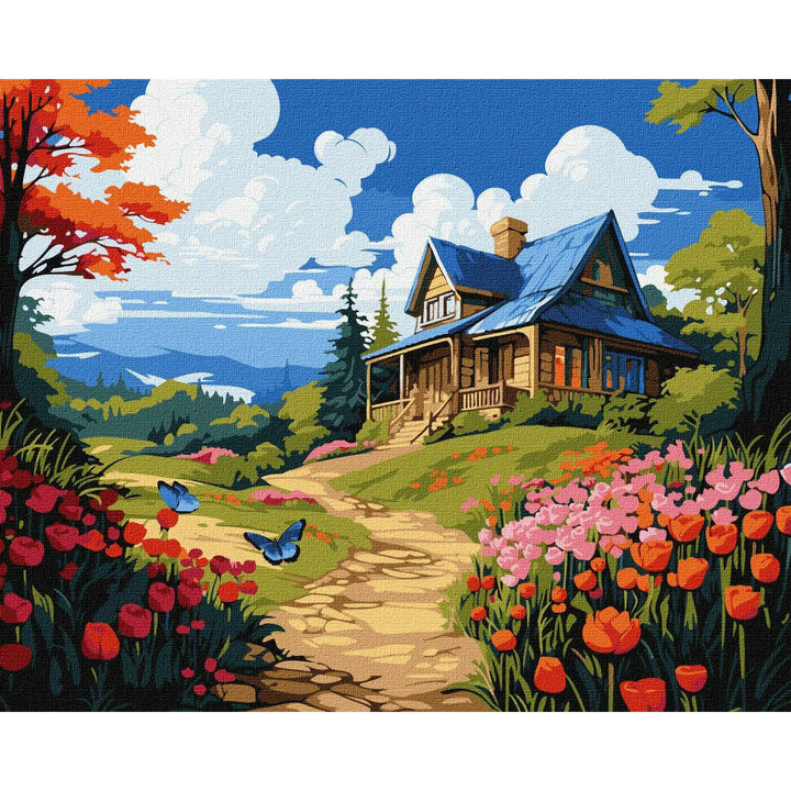 Painting by Numbers kit Spring Tale KHO6336