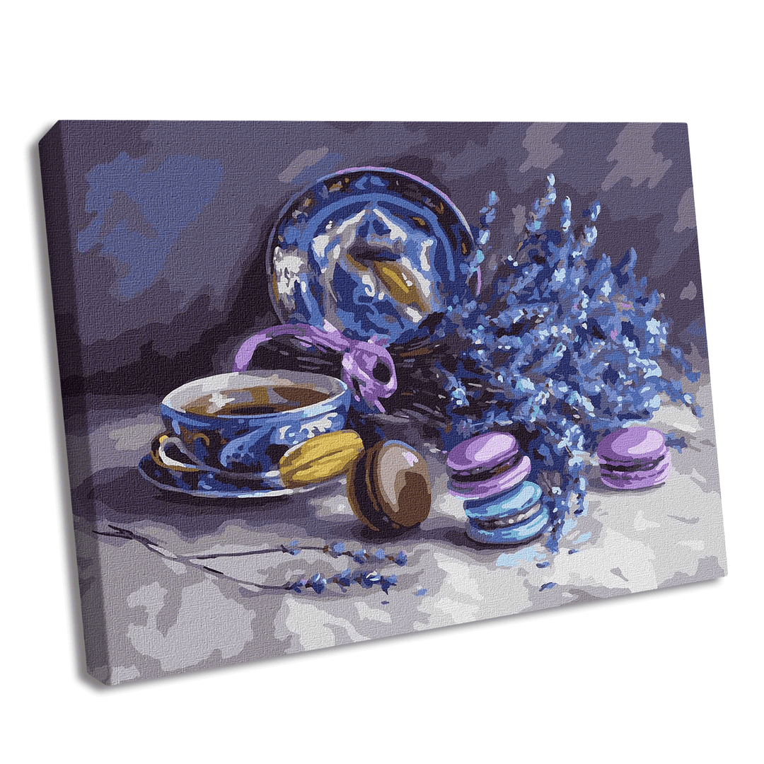 Painting by Numbers kit Still life with lavender KHO5610
