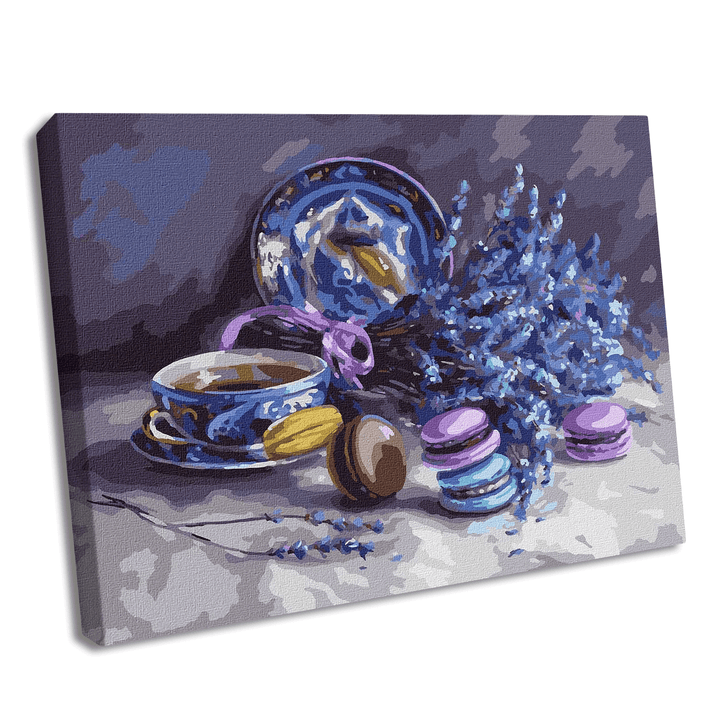 Painting by Numbers kit Still life with lavender KHO5610
