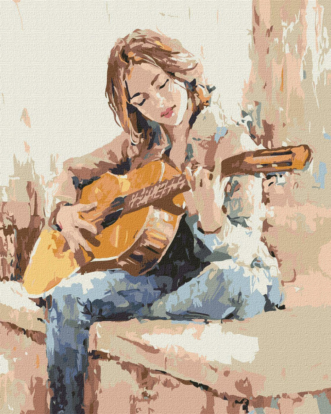 Painting by Numbers kit Strings of the soul KHO4903