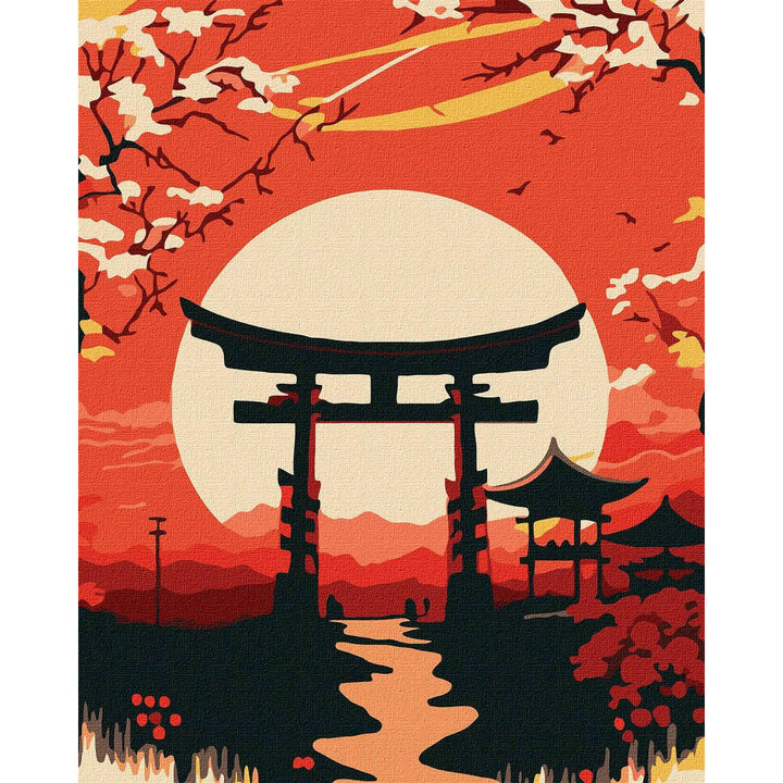 Painting by Numbers kit The beauty of the East KHO5111