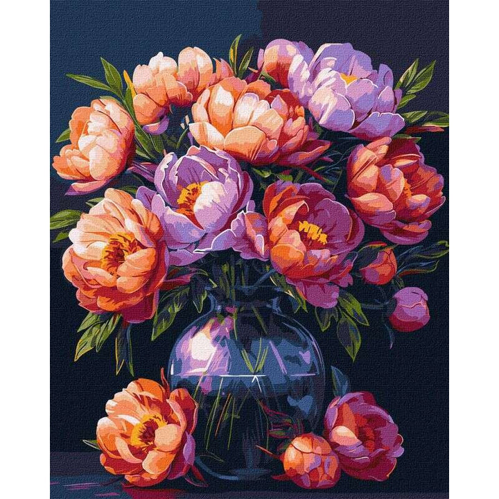 Painting by Numbers kit The luxury of flowers KHO3274