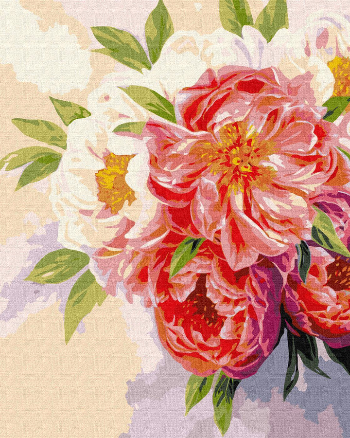 Painting by Numbers kit The peony mood KHO3117