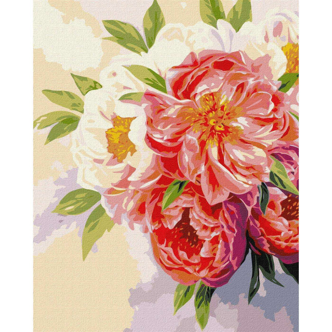 Painting by Numbers kit The peony mood KHO3117