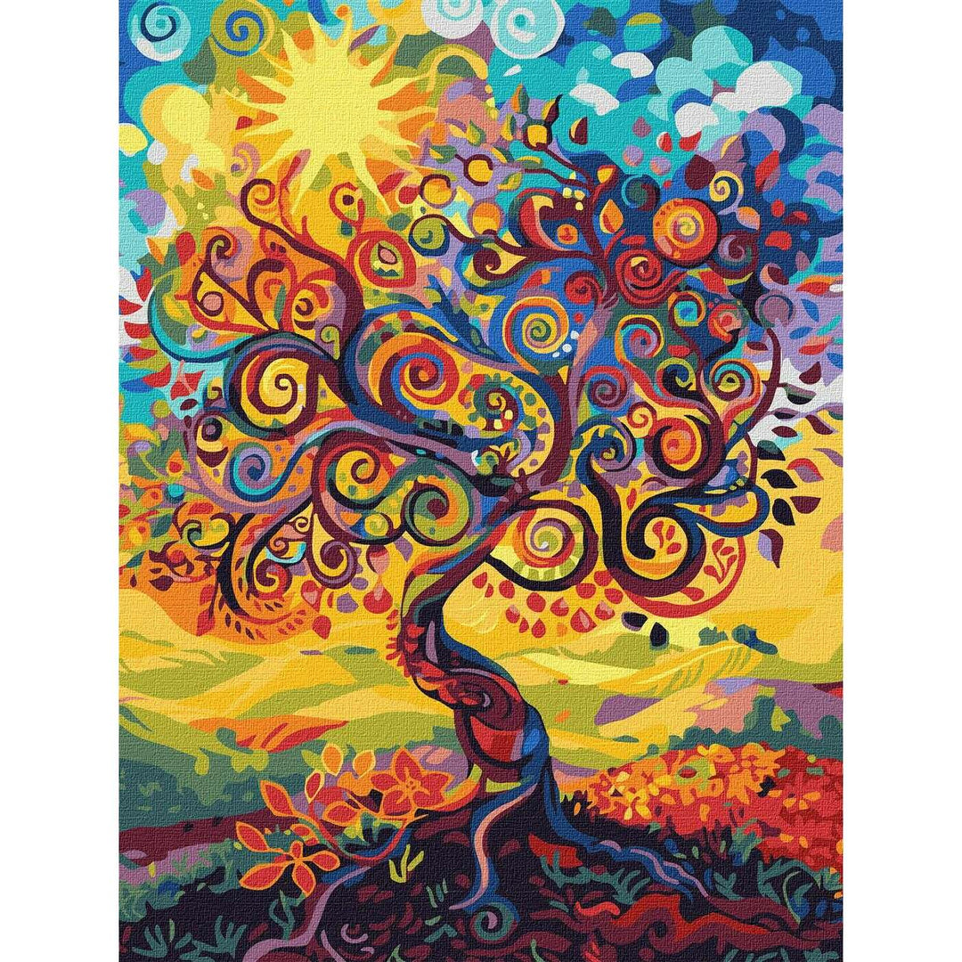 Painting by Numbers kit Tree of being KHO5140