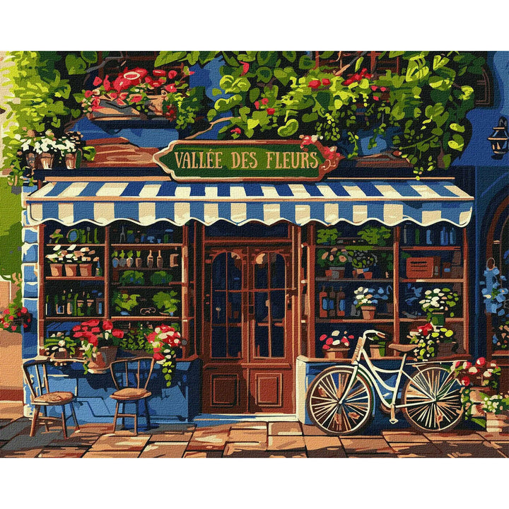 Painting by Numbers kit Valley of Flowers KHO3649