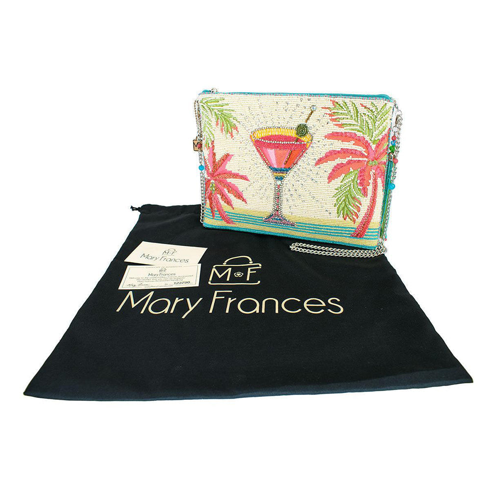 Palm Paradise Crossbody Handbag by Mary Frances image 8