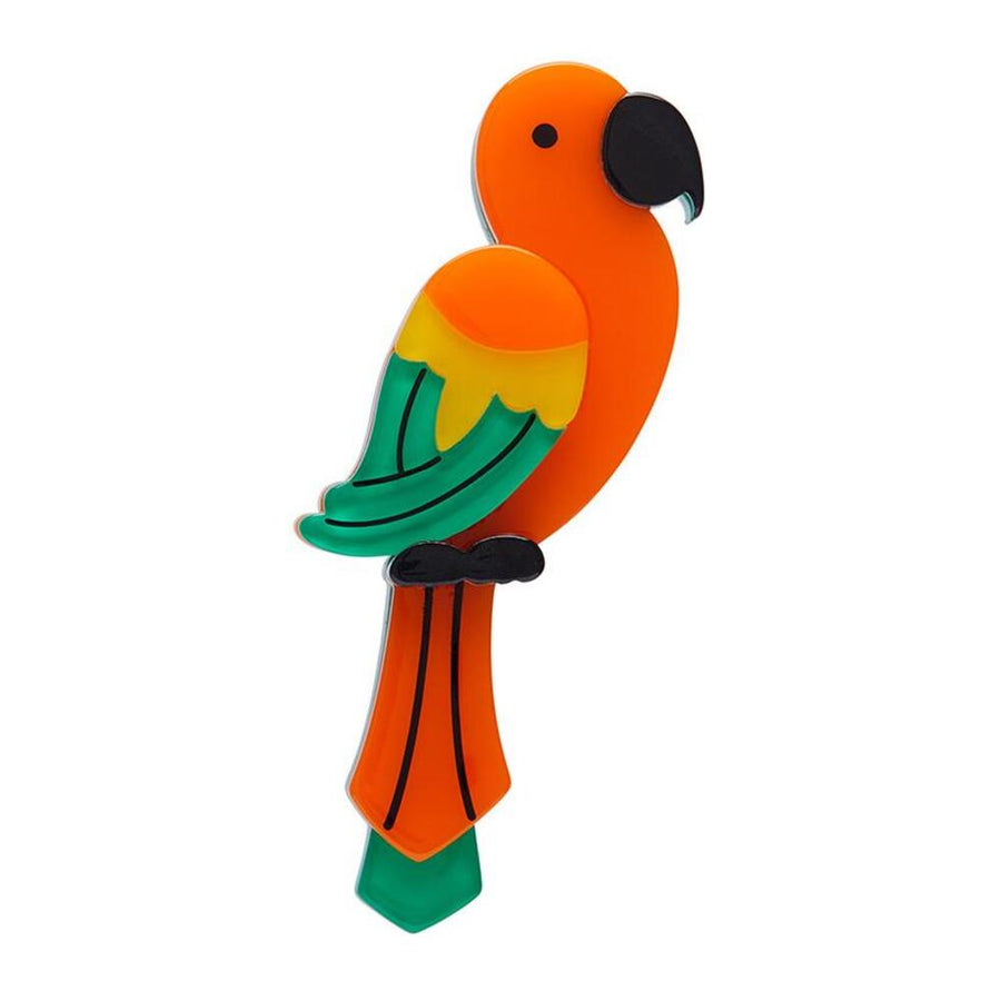 Pancha's Parrot Brooch by Erstwilder