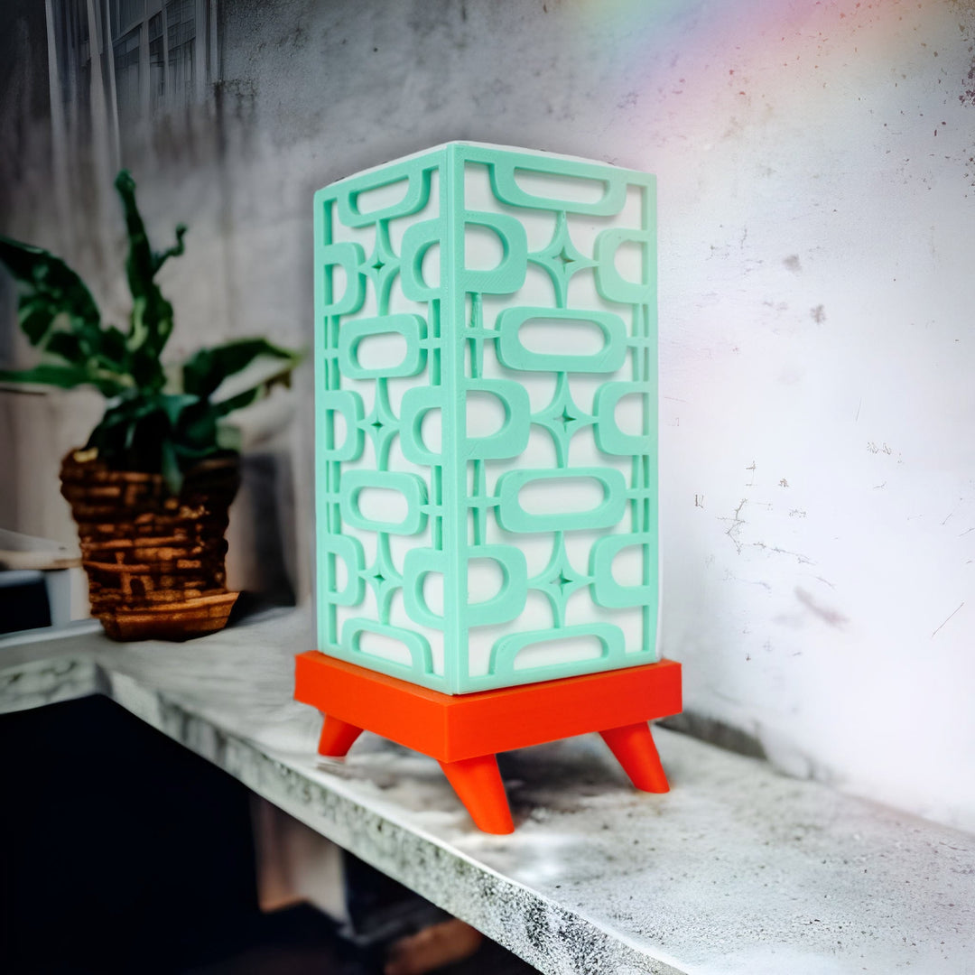 Vintage Vibes Atomic Ovals Lamp