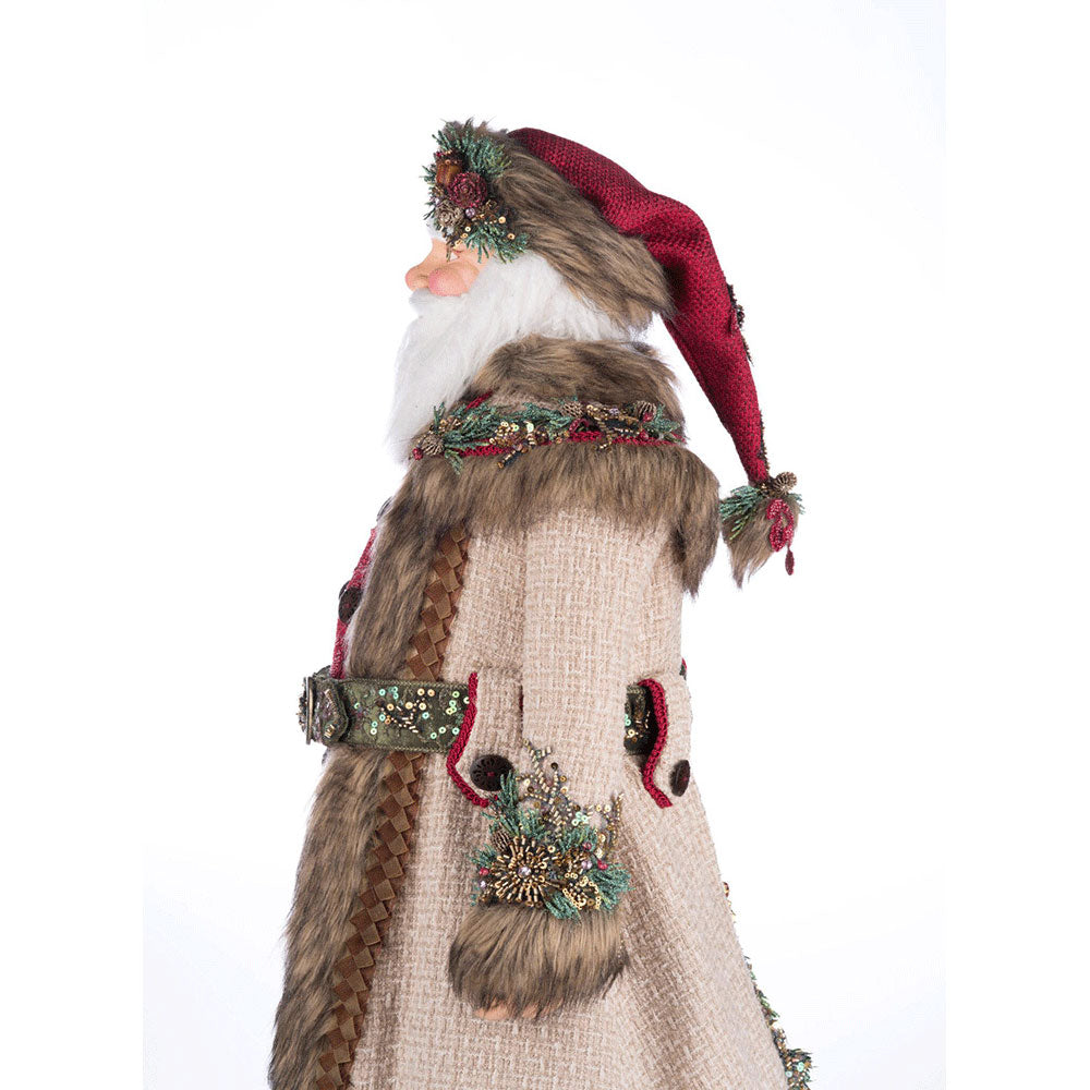 Papa Nicholas North 32-Inch Santa Doll by Katherine's Collection image 2