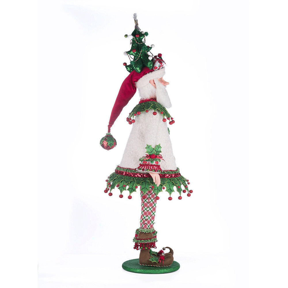 Papa Winterberry Santa Doll by Katherine's Collection image 3