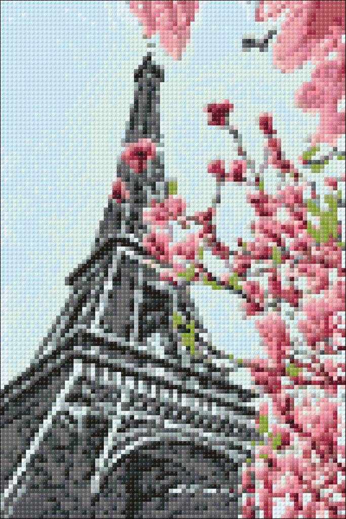Paris CS128 7.9 x 11.8 inches Crafting Spark Diamond Painting Kit