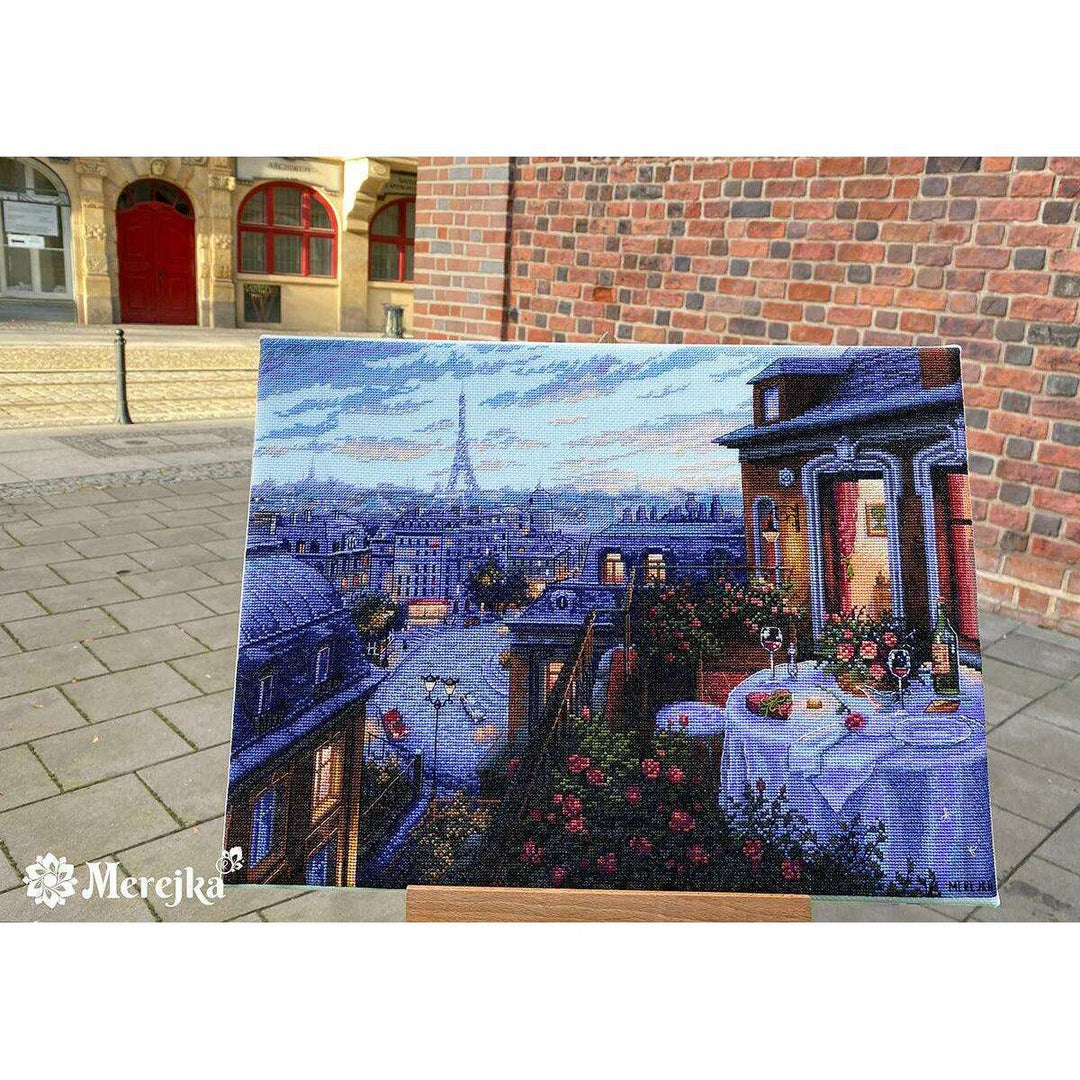 Paris Evening Deja Vu K-188 Counted Cross-Stitch Kit