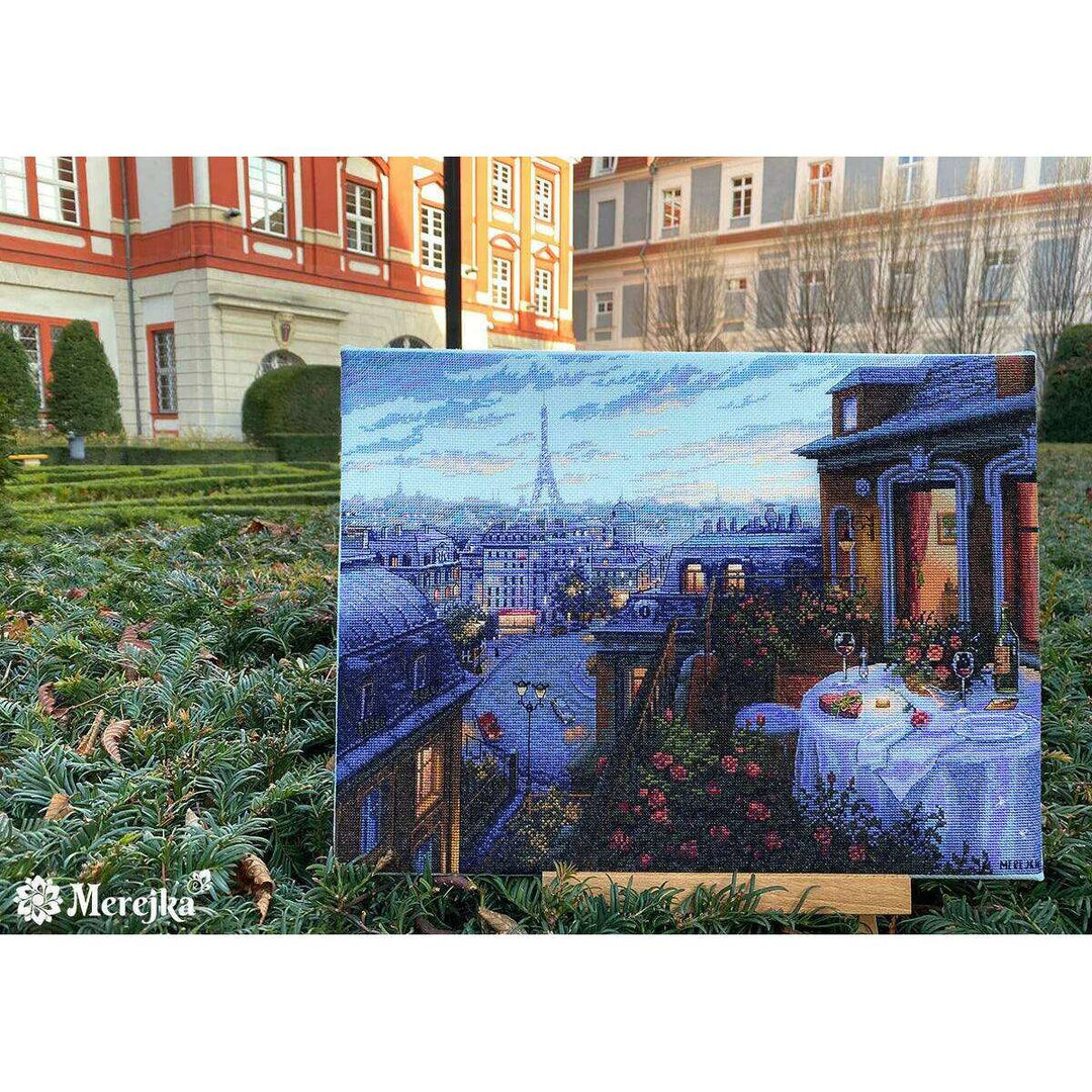 Paris Evening Deja Vu K-188 Counted Cross-Stitch Kit