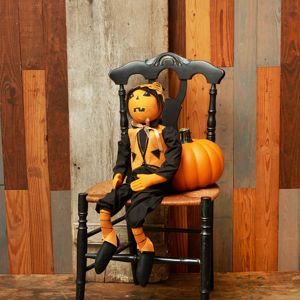 Parker Pumpkin Gathered Traditions Art Doll by Joe Spencer 1