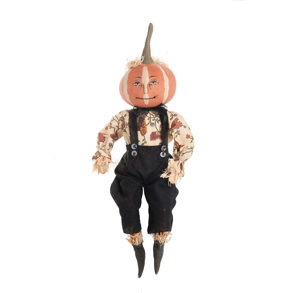 Parnell Pumpkin Head Boy Gathered Traditions Art Doll by Joe Spencer 